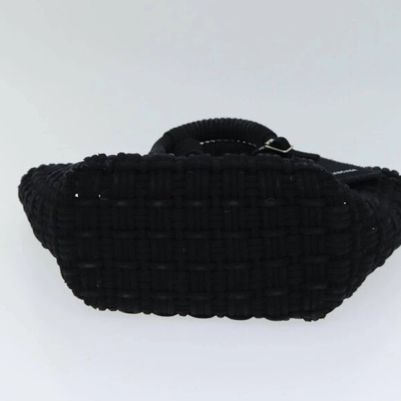 BALENCIAGA Bistro Hand Bag Canvas 2way Black 671342 Auth bs15695V - Picture 6 of 16